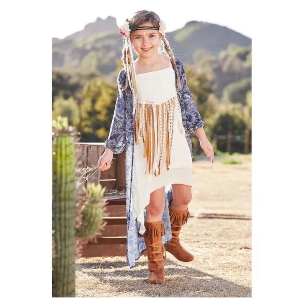 Chasing fireflies Boho hippie costume